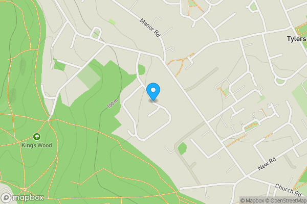 Map location for Southcote Way, HIGH WYCOMBE, Buckinghamshire, HP10 8JG
