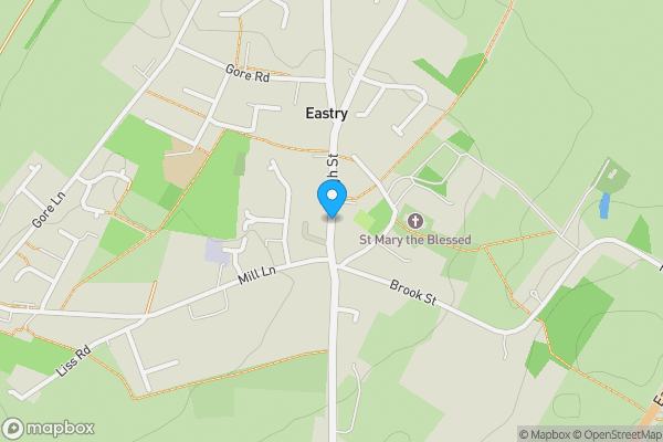 Map location for Forge House, High Street, Eastry, Sandwich, Kent, CT13 0HE