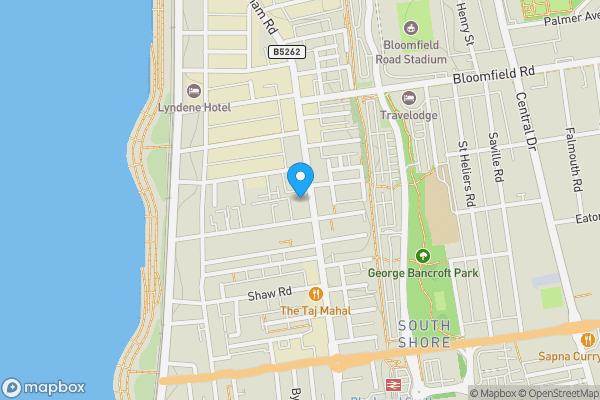 Map location for 177-181 Lytham Road, Blackpool FY1 6EU