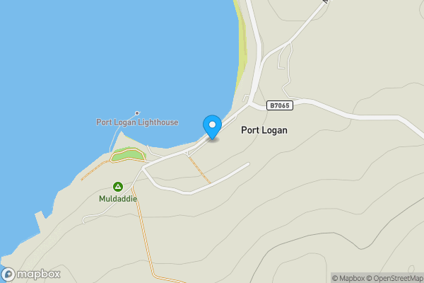 Map location for Port Logan Inn, Laigh Street, Port Logan, Stranraer, Dumfries And Galloway DG9 9NG