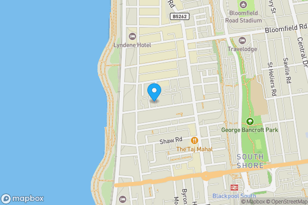 Map location for 18-20 Alexandra Road, Blackpool, Lancashire, FY1 6BU