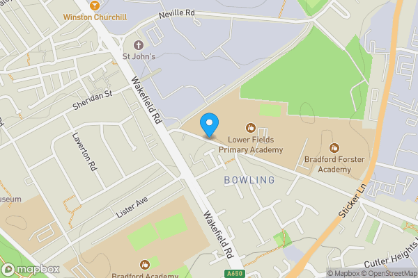 Map location for Fenby Avenue, BRADFORD, West Yorkshire, BD4 8QX