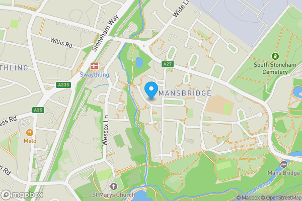 Map location for 1, Brookside Way, SOUTHAMPTON, Hampshire, SO18 2LQ