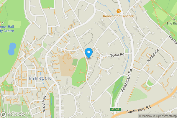 Map location for Land at Rylands Road, Underwood Close & Belmont Road, Kennington, Ashford, Kent, TN24 9LR