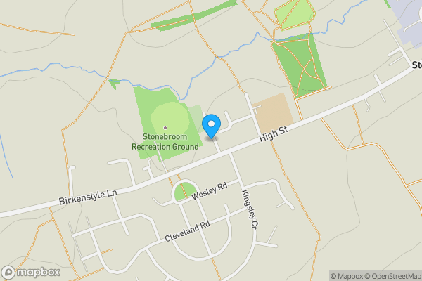 Map location for 7 West Street Stonebroom, Alfreton, Derbyshire, DE55 6LB