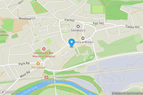 Map location for Land near the Railway Inn Southvale Eden's Lawn, Haltwhistle Northumberland NE49 OAF United Kingdom