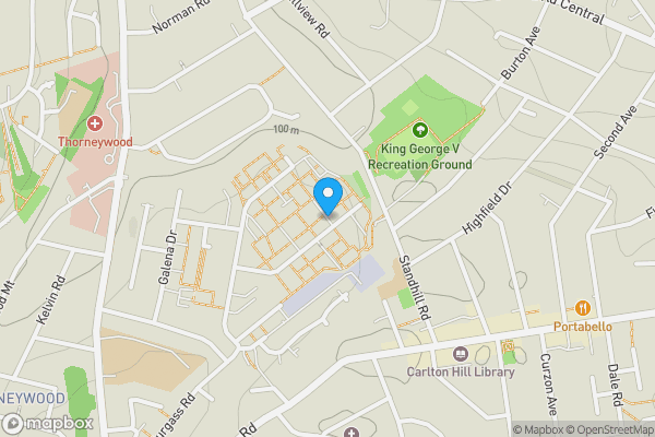 Map location for 65 Bramble Drive, Nottingham, NG3 6NL