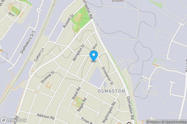 Map location for Davenport Road, DERBY, Derbyshire, DE24 8AY