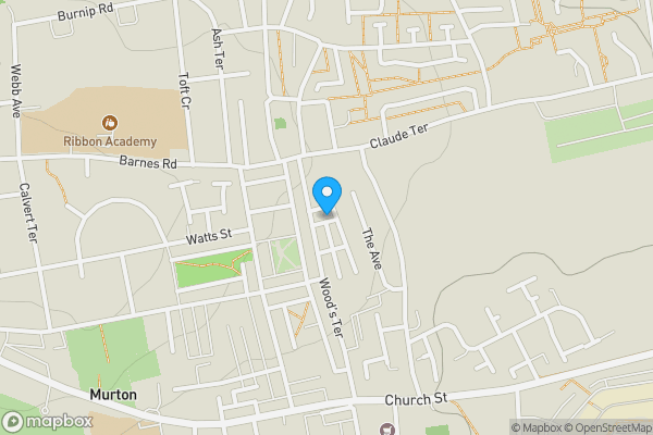 Map location for Woods Terrace North, Seaham, County Durham, SR7 9AQ