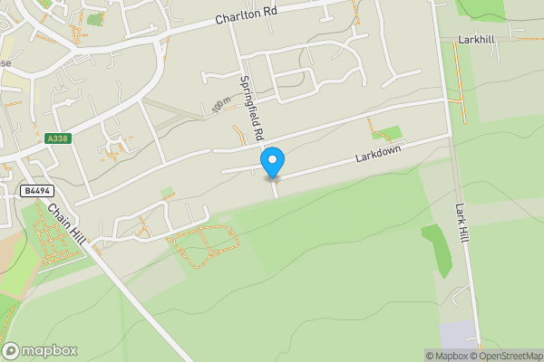 Map location for Land off Springfield Road, Wantage, Oxfordshire, OX12 8HB