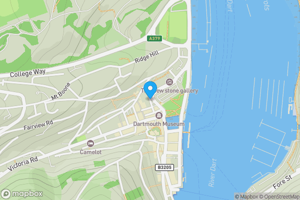Map location for Dartmouth Clinic, Mayors Avenue, Dartmouth, Devon, TQ6 9NF
