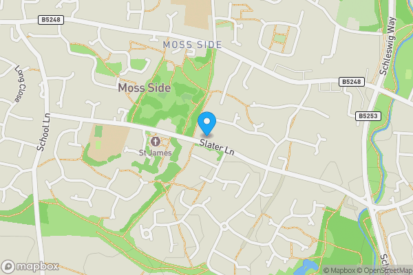 Map location for 9 Plots of Land, Leyland, Lancashire, PR26 7SH