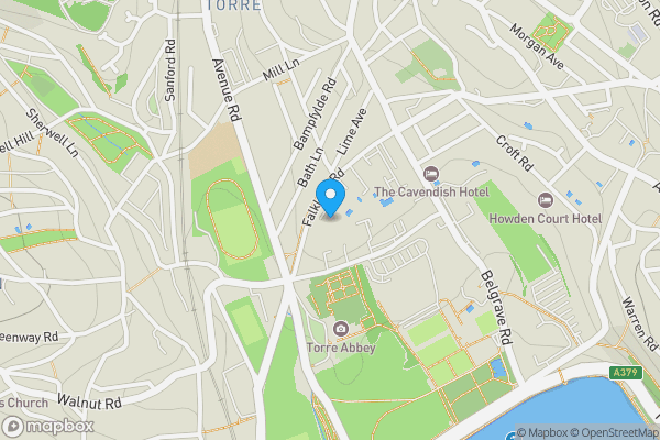 Map location for Torre House, Falkland Road, Torquay, Devon, TQ2 5JR