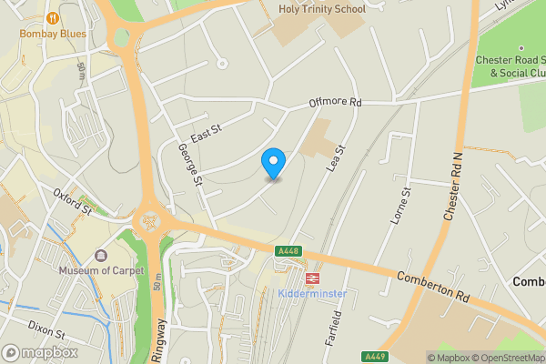 Map location for Cherry Orchard, KIDDERMINSTER, Worcestershire, DY10 1SJ