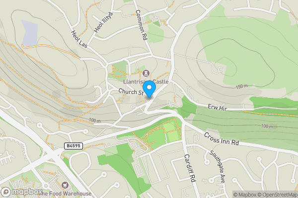 Map location for 7 High Street, Llantrisant, Pontyclun, CF72 8BP