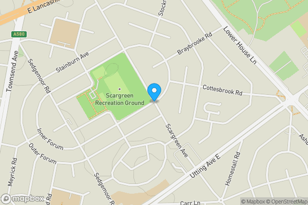 Map location for Scargreen Avenue, LIVERPOOL, Merseyside, L11 3AY