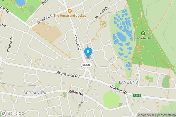 Map location for 1 Chester road, Buckley, Flintshire, CH7 3AE