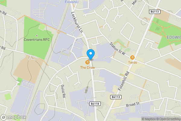 Map location for Enterprise-rent-a-car, Lockhurst Lane, Coventry CV6 5NY