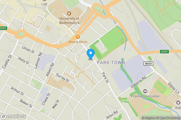 Map location for G27, 146-158 Park Street, Luton, LU1 3EY