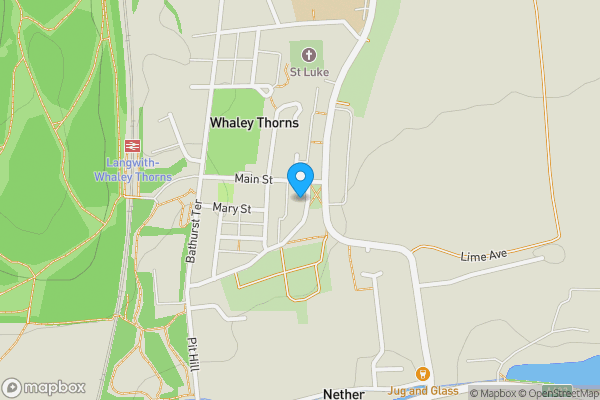 Map location for 309 French Terrace Langwith, Mansfield, Nottinghamshire, NG20 9HF