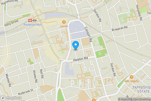 Map location for Godman Road, London, SE15 3SZ