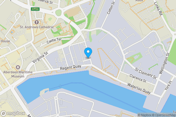 Map location for 1 Commerce Street, Aberdeen, Aberdeenshire, AB11 5EU