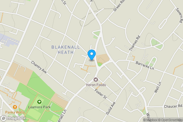 Map location for 1 Parish Court, Walsall, West Midlands, WS3 3HQ