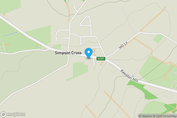 Map location for Simpson Cross, Haverfordwest, Pembrokeshire, SA62 6EP