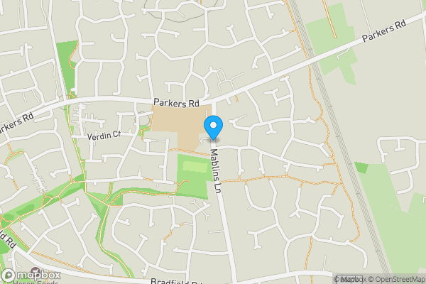 Map location for Mablins Lane, CREWE, Cheshire, CW1 3RG