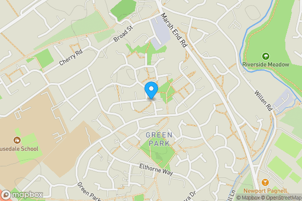 Map location for Site at Holland Way, Newport Pagnell, Buckinghamshire, MK16 0LW