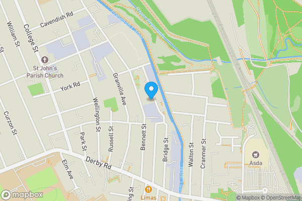 Map location for 109 Bridge Street, Long Eaton, Nottingham NG10 4QT