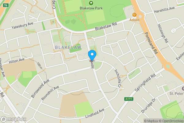 Map location for Sunnyway, Newcastle upon Tyne, Tyne and Wear, NE5 3QB