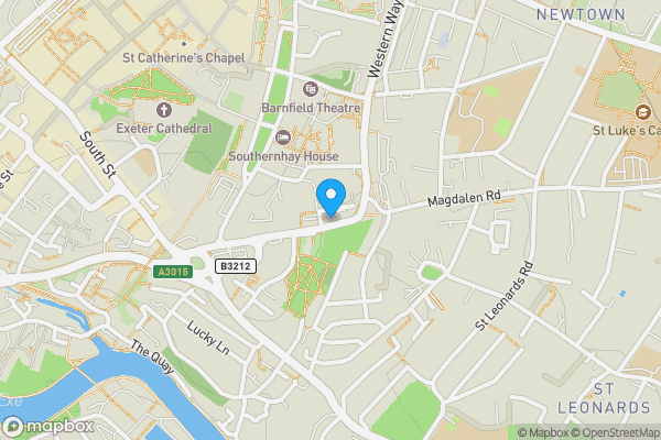 Map location for 66 & 67 Magdalen Street, Exeter, EX2 4HN