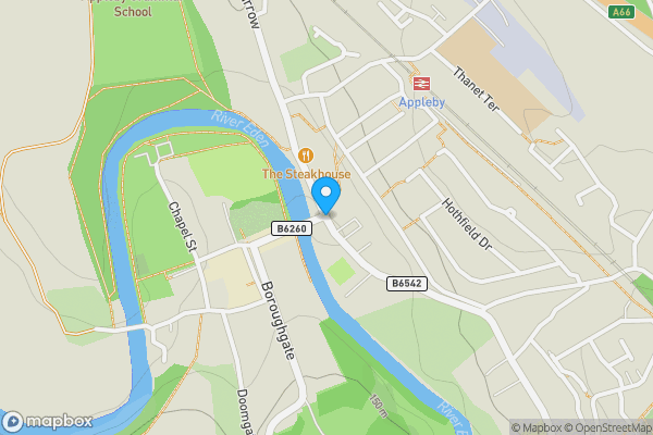 Map location for Applecroft, Murton, Appleby-In-Westmorland, Cumbria CA16 6ND