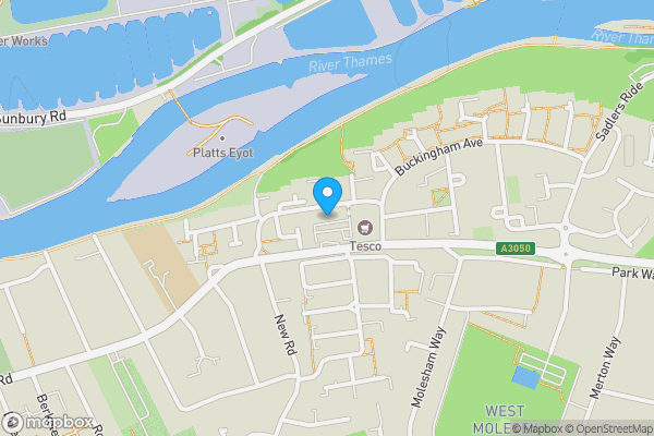 Map location for Aits View, Victoria Avenue, West Molesey, Surrey, KT8