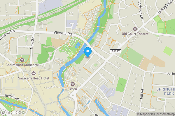 Map location for 32, Shrublands Close, Chelmsford, Essex CM2 6LR