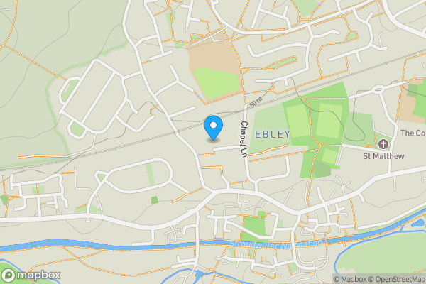 Map location for 10 Huntingdon Close, Ebley, Stroud, Gloucestershire, GL5 4UD