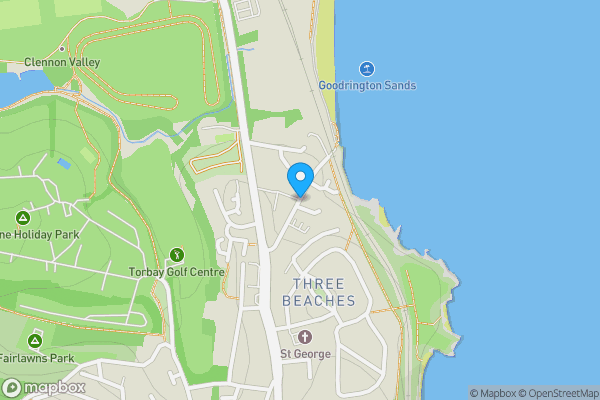 Map location for St. Cloud, Cliff Park Road, Paignton, Devon TQ4 6NB