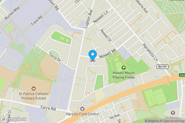 Map location for Torre Walk, Leeds, West Yorkshire, LS9 6JL