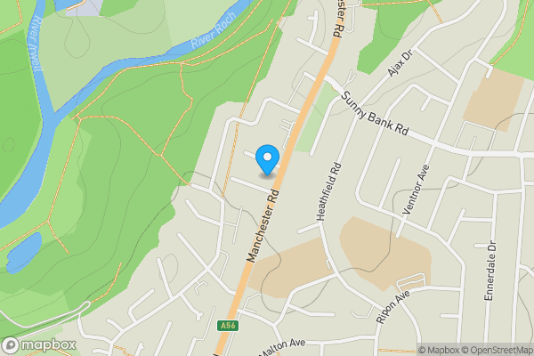 Map location for 22 Lavenham Close, Bury, BL9 8DP