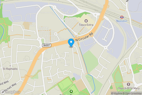 Map location for 4 Gresham Road, Neasden, London, NW10 9BY