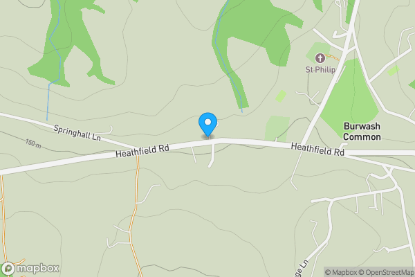 Map location for 3 West End Cottages, Heathfield Road, Burwash Common, Etchingham, East Sussex, TN19 7NB