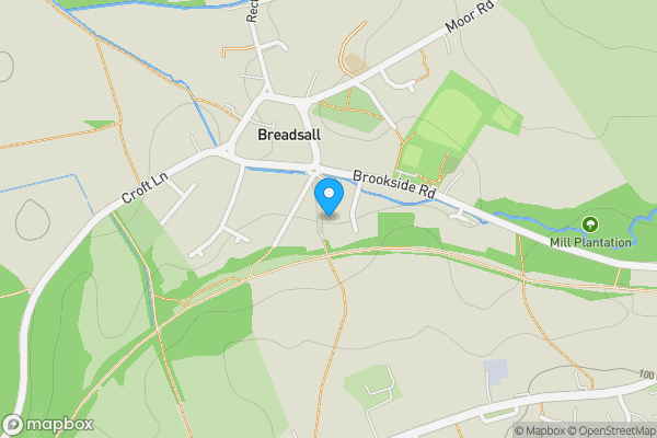 Map location for Aerlands, 3 Pall Mall, Breadsall Village, Derby DE21 5LU