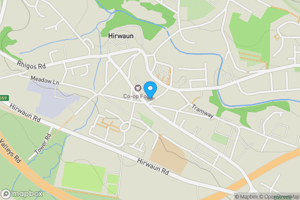 Map location for 2 Harris Street, Aberdare, Rhondda Cynon Taff, CF44 9NP