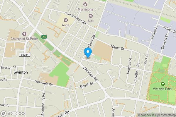 Map location for Bingham Street, Swinton