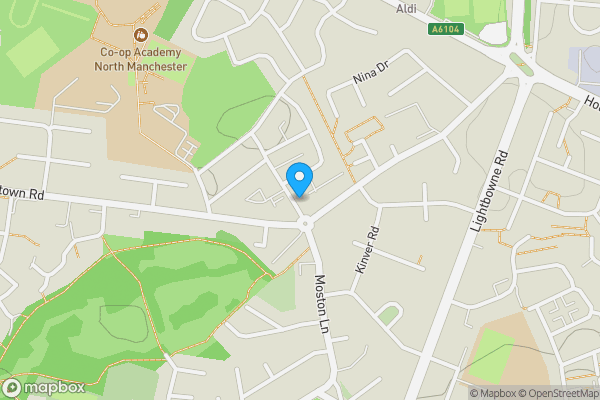 Map location for Apartment 3, 14, Kilmaine Avenue, MANCHESTER, Lancashire, M9 7FN