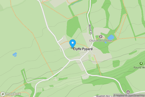 Map location for 39 Clyffe Pypard, Clyffe Pypard, Nr Royal Wootton Bassett, SN4 7PY
