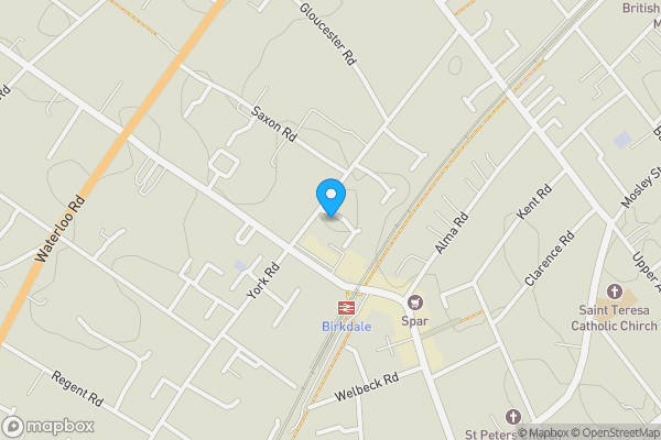 Map location for 57 York Road, Southport, Merseyside PR8 2AY