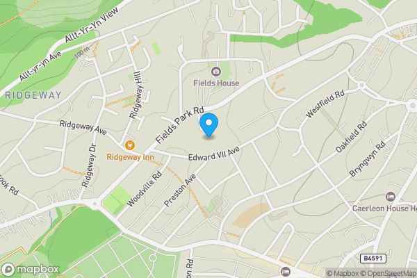 Map location for 59 Fields Park Road, Newport, NP20 5BH