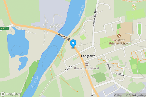 Map location for Bush Hotel , Bridge Street, Longtown, Cumbria CA6 5UD